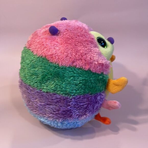 Ty Beanie Ballz 2011 Gumdrop the Colourful Bug NWT Great Condition 8” tall - Picture 2 of 9